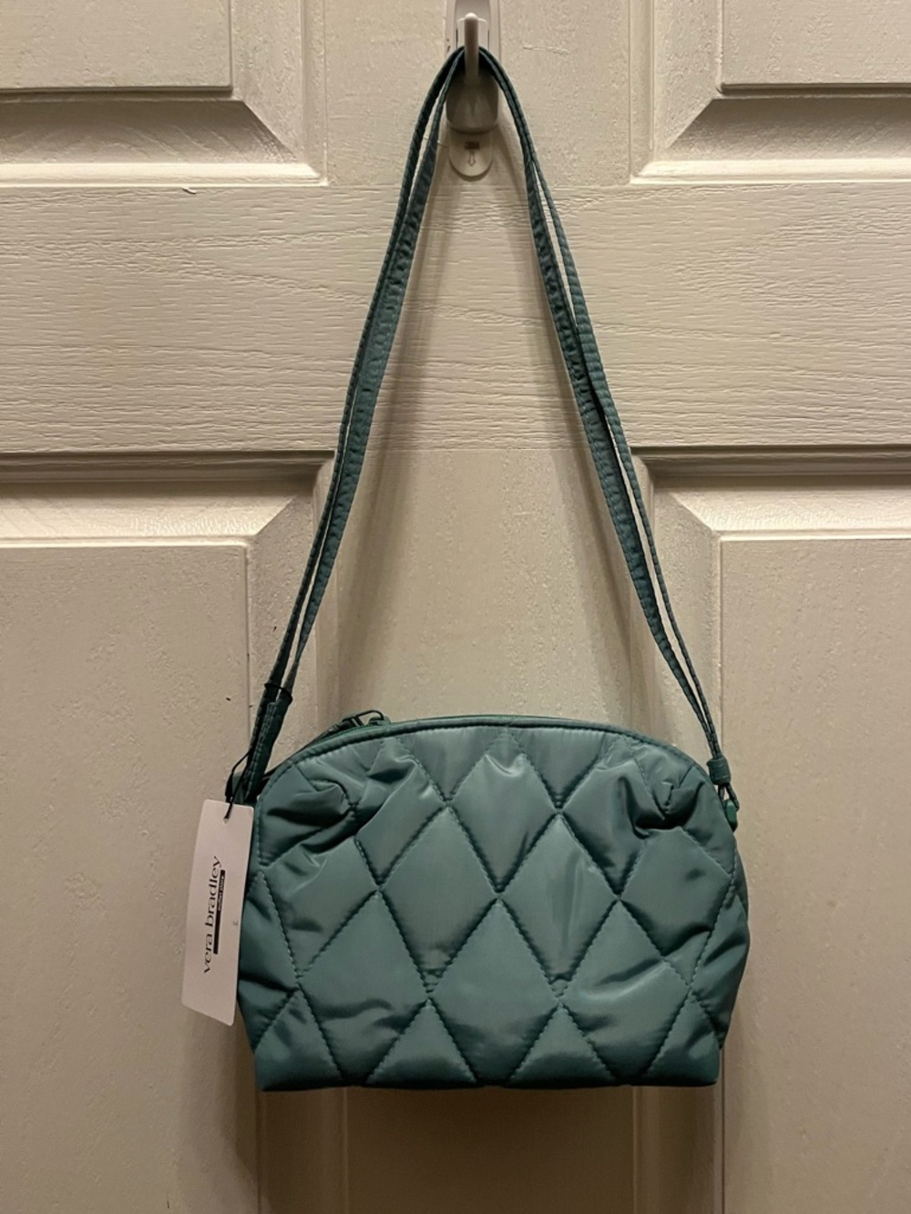 NWT VERA BRADLEY WOMEN'S CAMERA BAG CROSSBODY- BERYL GREEN
